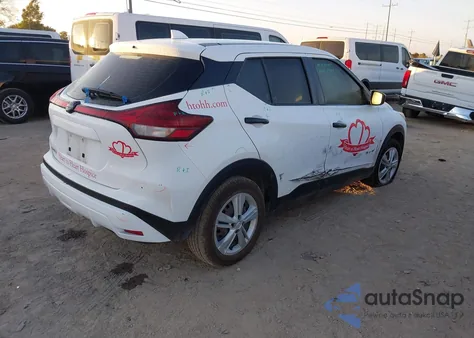 2022 Nissan Kicks S Xtronic Cvt from USA, damaged, VIN 3N1CP5BVXNL479376